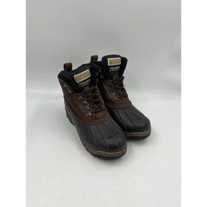 Men's Boots Shoes Rugged Exposure Size 9 Rubber Leather Hunting Hiking Duck Boot